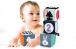 BLACK & WHITE SOFT ACTIVITY CUBES