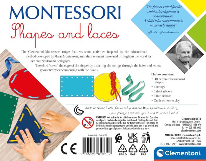 Montessori - Shapes and Laces - Image 3
