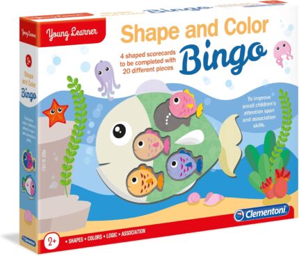 SHAPES AND COLORS BINGO