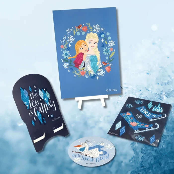 Elsa, Anna & Olaf Crystal Art Mega Activity Set