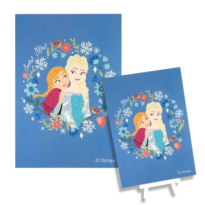 Elsa, Anna & Olaf Crystal Art Mega Activity Set
