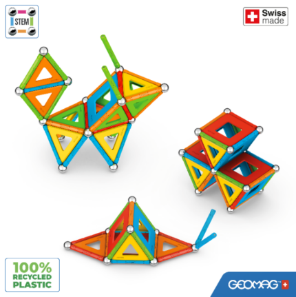 Geomag Educational Supercolor Panels Recycled 78