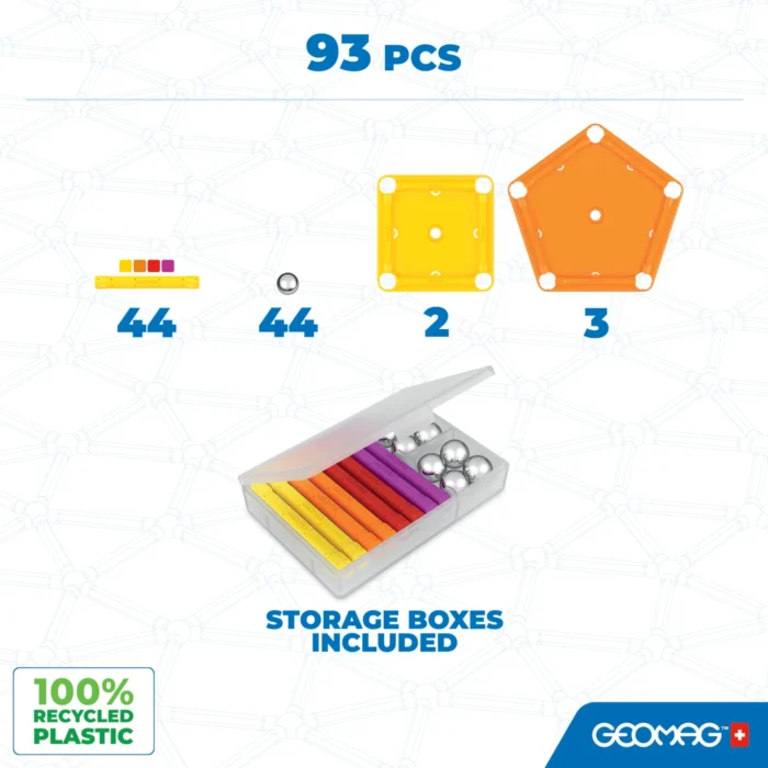 Geomag Classic Recycled 93 Pcs