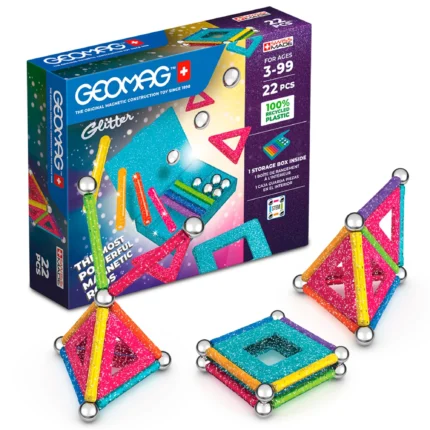 Geomag Glitter Panels Recycled 22 Pcs