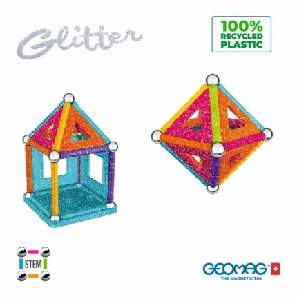 Geomag Glitter Panels Recycled 35 Pcs