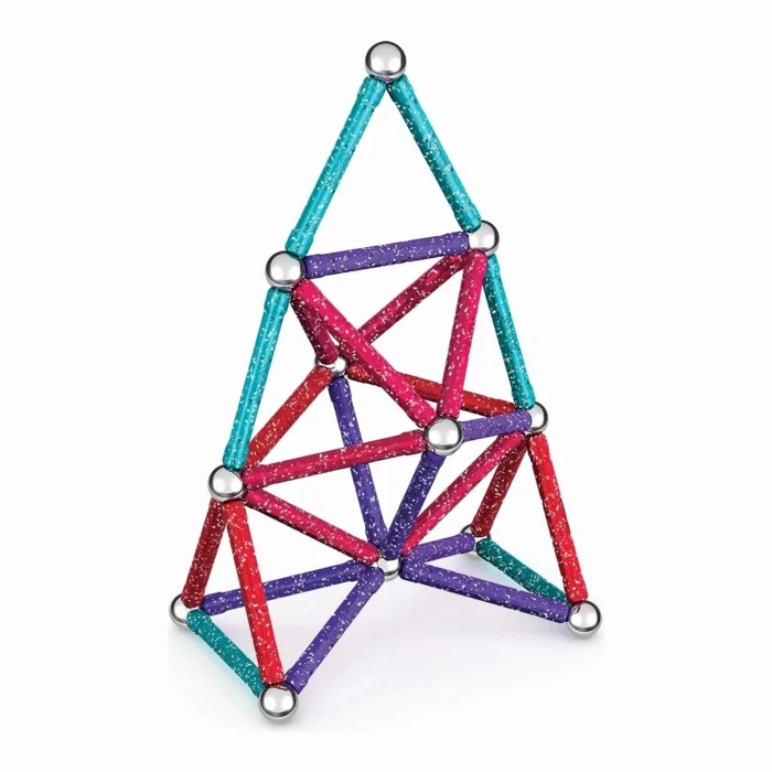 Geomag Glitter Recycled 60 Pcs