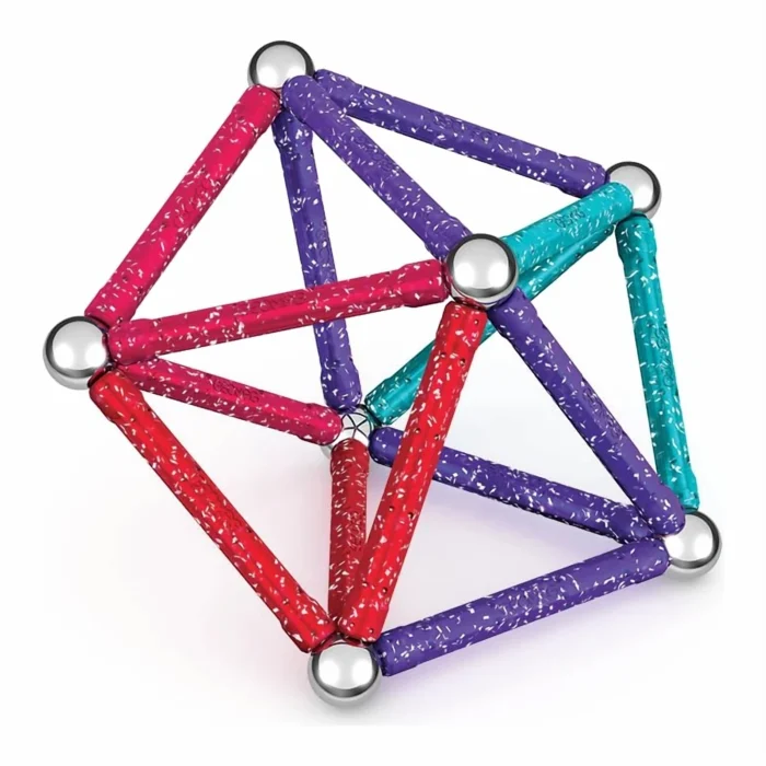 Geomag Glitter Recycled 60 Pcs
