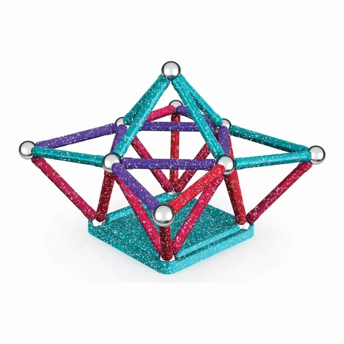 Geomag Glitter Recycled 60 Pcs