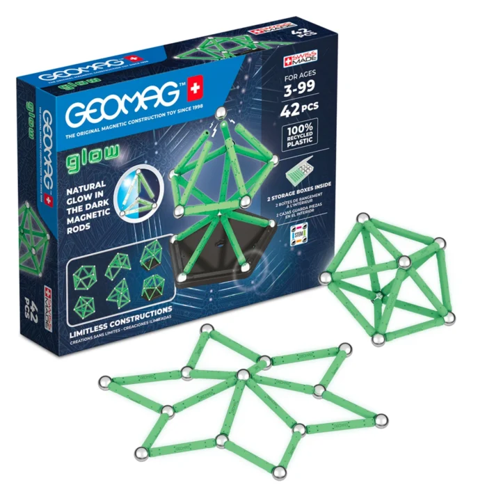 Geomag Glow Recycled 42 Pcs