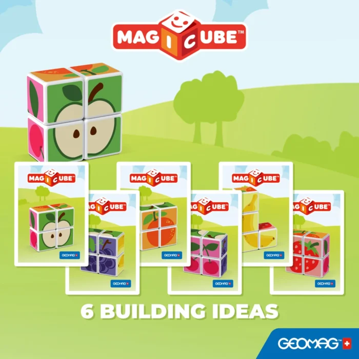 Geomag Magicube Fruit + Cards 7 Pcs