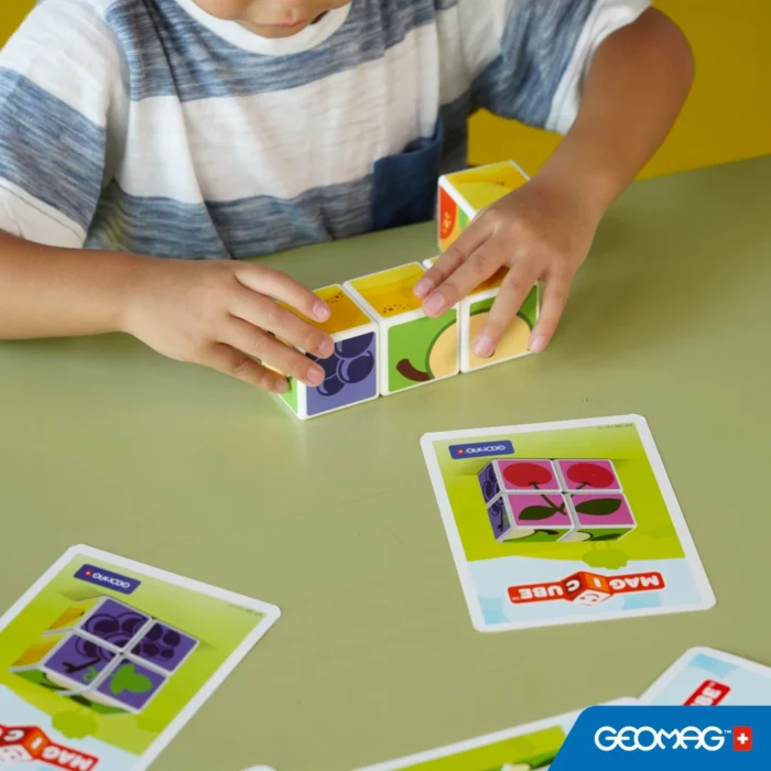 Geomag Magicube Fruit + Cards 7 Pcs