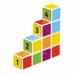 Geomag Magicube Math Building Recycled Clips 55 Pcs