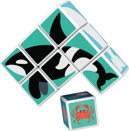 Geomag Magicube Sea Animals + Cards 11 Pcs