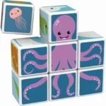 Geomag Magicube Sea Animals + Cards 11 Pcs
