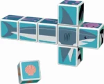Geomag Magicube Sea Animals + Cards 11 Pcs