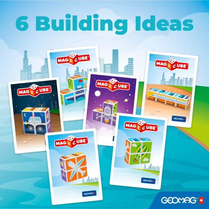 Geomag Magicube Transport + Cards 7 Pcs