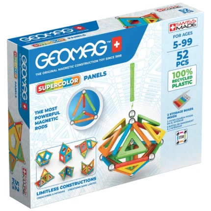 Geomag Supercolor Panels Recycled 52 Pcs