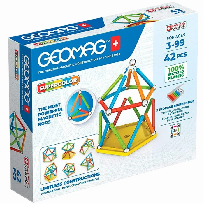 Geomag Supercolor Recycled 42 Pcs