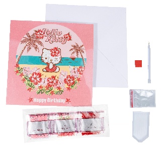 Hello Kitty, Greeting Crystal Art Card Kit