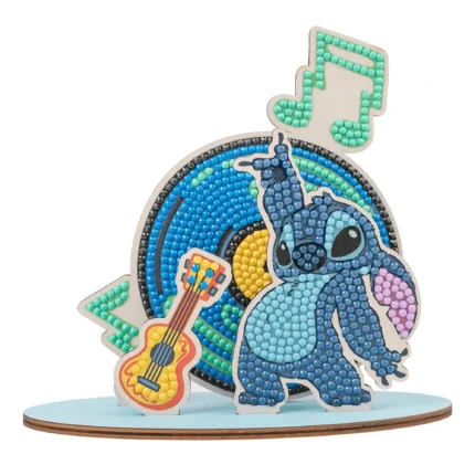 Music Stitch Crystal Art Sparkle Scene