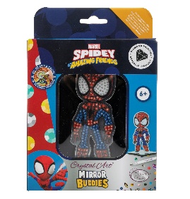 Spiderman, Crystal Art Mirror Buddy
