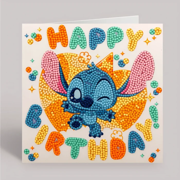 stitch-happy-birthday-crystal-art-greeting-card-kit-18x18cm-1 Stitch Happy Birthday Crystal Art Greeting Card Kit 18x18cm