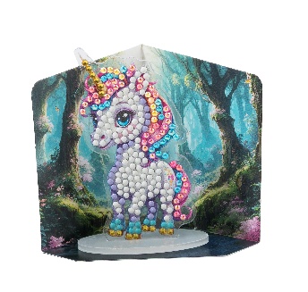 Unicorn, Make & Take Crystal Art Kit