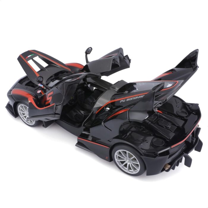 Bburago - 1:18 Ferrari FXX K – Black - Image 3