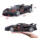 Bburago - 1:18 Ferrari FXX K – Black - Image 8