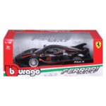 Bburago - 1:18 Ferrari FXX K – Black - Image 9
