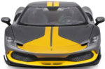 Bburago 1:18 Ferrari 296 GTB Assetto Fiorano – Grey/Yellow