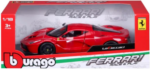 Bburago 1:18 Ferrari LaFerrari – Red (w/ Black Rim)