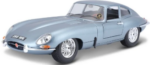 Bburago 1:18 Jaguar E-type Coupe (1961) – Silver Blue