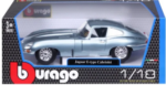 Bburago 1:18 Jaguar E-type Coupe (1961) – Silver Blue