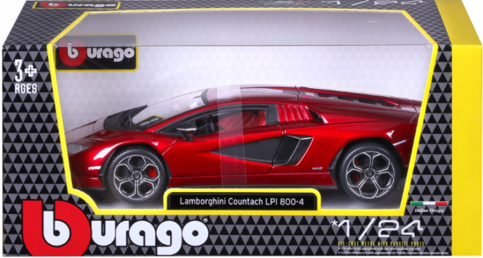 Bburago 1:24 Lamborghini Countach LPI 800-4 – Red