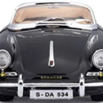 Bburago 1:24 Porsche 356B Cabriolet (1961) – Black