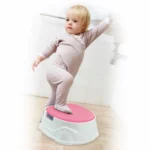 Dolu 3-in-1 Potty, Toilet Seat Adapter & Step Stool – Pink