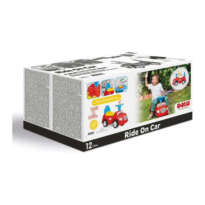 Dolu Step Car 2-in-1 Ride-On & Walker