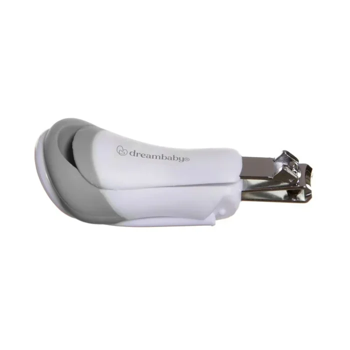 Dreambaby Baby Nail Clippers with Magnifier – Grey