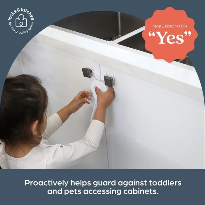 Dreambaby Cabinet Flexi-Lock – 2 Pack