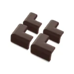 Dreambaby Classic Foam Corner Protectors – Brown (4 Pack)
