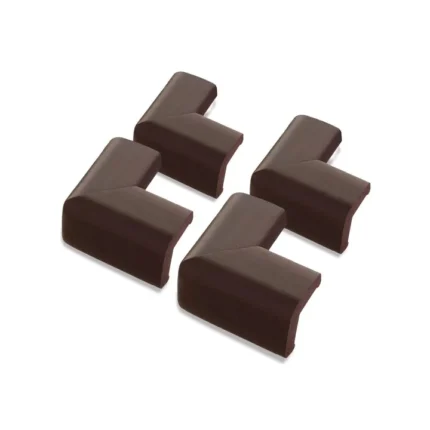Dreambaby Classic Foam Corner Protectors – Brown (4 Pack)