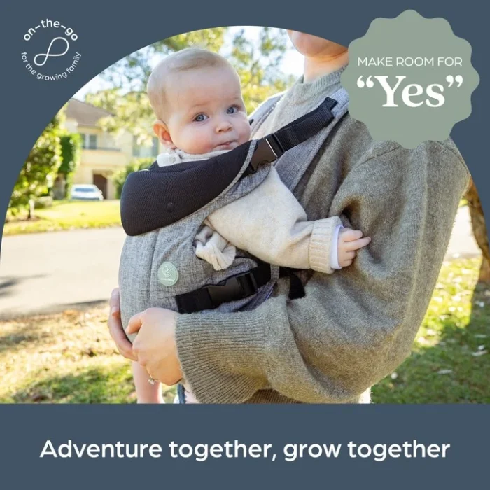 Dreambaby Journey 3-Position Baby Carrier – Grey