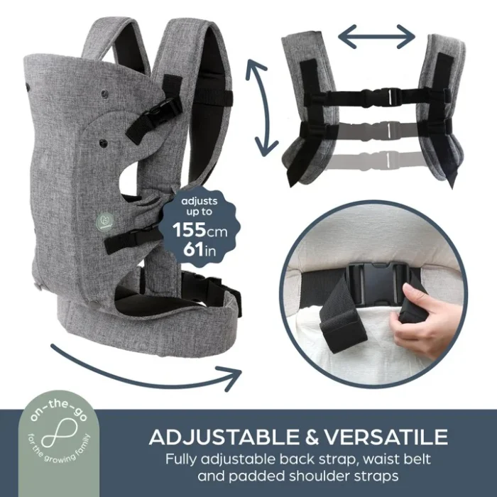 Dreambaby Journey 3-Position Baby Carrier – Grey