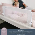 Dreambaby Maggie Bed Rail – White (Recessed & Flat Beds)