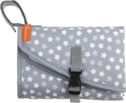 Dreambaby On-The-Go Change Mat – Grey Stars