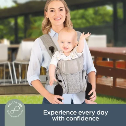 Dreambaby Oxford 3-in-1 Ergonomic Baby Carrier – Denim Grey
