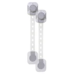Dreambaby Twist 'N Lock Multi-Purpose Latch – White/Grey (1 Pack)