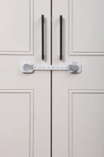 Dreambaby Twist 'N Lock Multi-Purpose Latch – White/Grey (1 Pack)