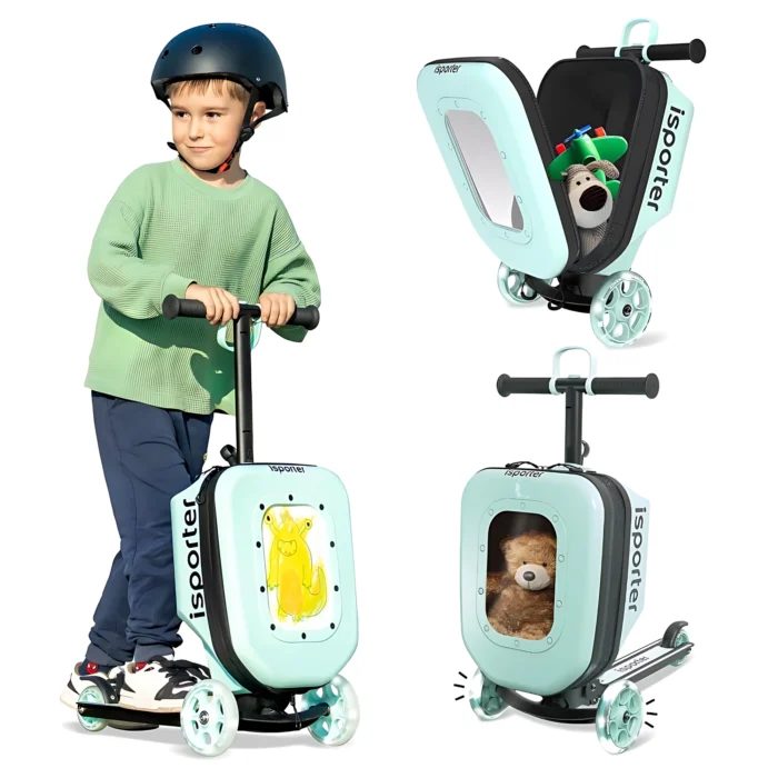 iSporter K3 3-Wheel Ride-On Luggage Scooter